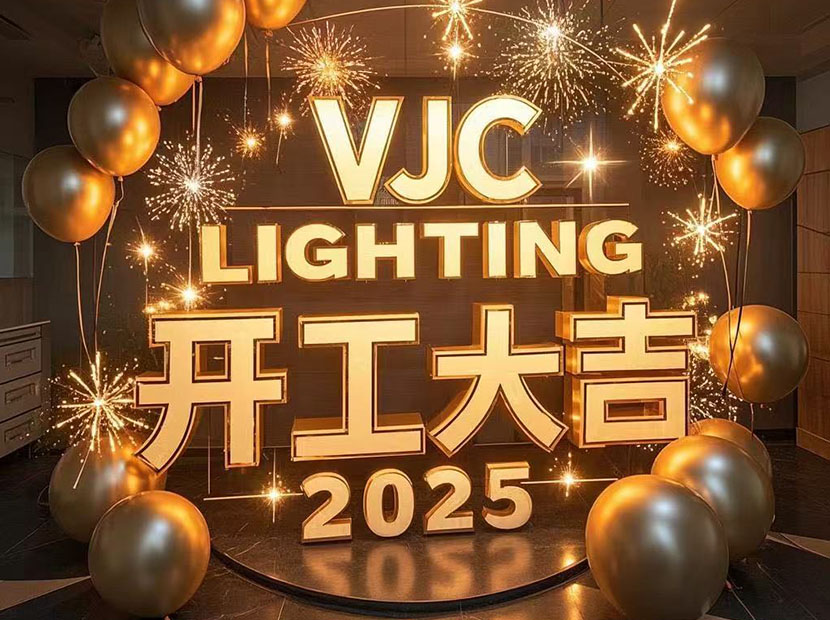 VJC LIGHTING We are back at work!