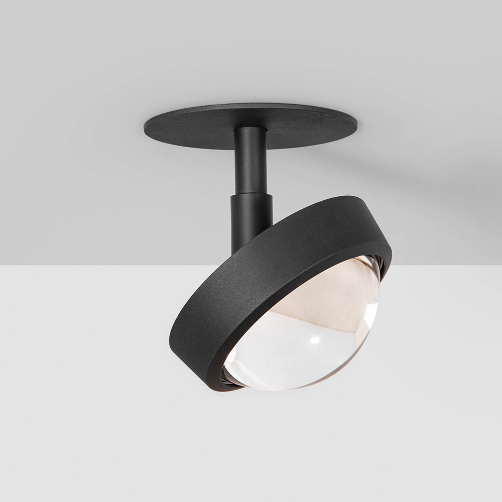 10W Adjustable Recessed Convex Lens Downlight