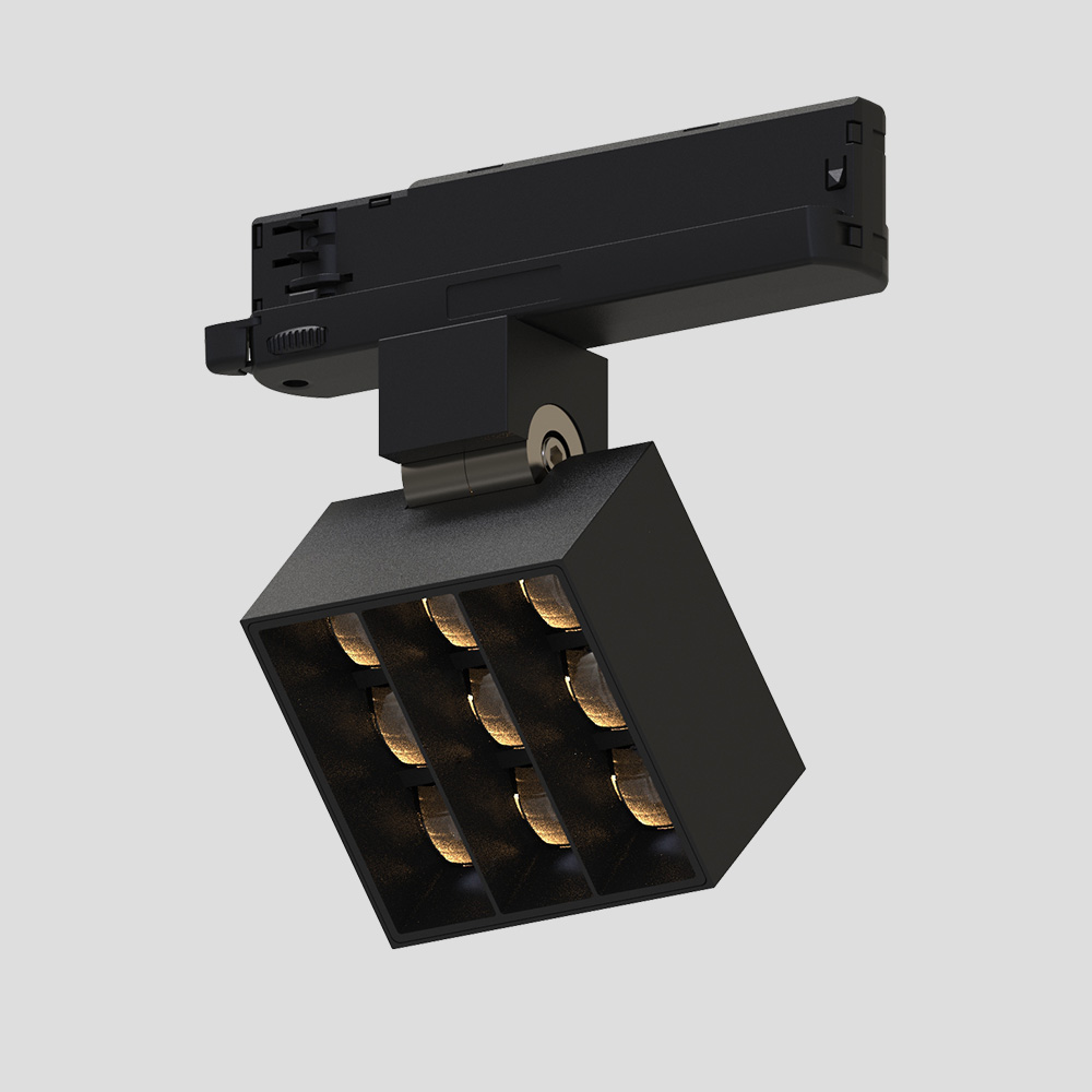 15W 9Head 3Phase Track Light