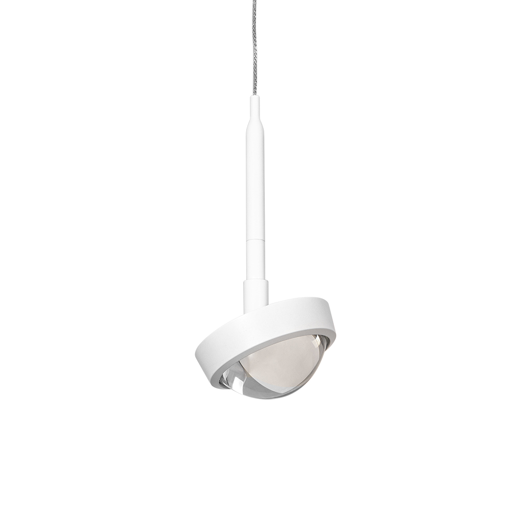 10W Recessed Convex Lens Pendant Light