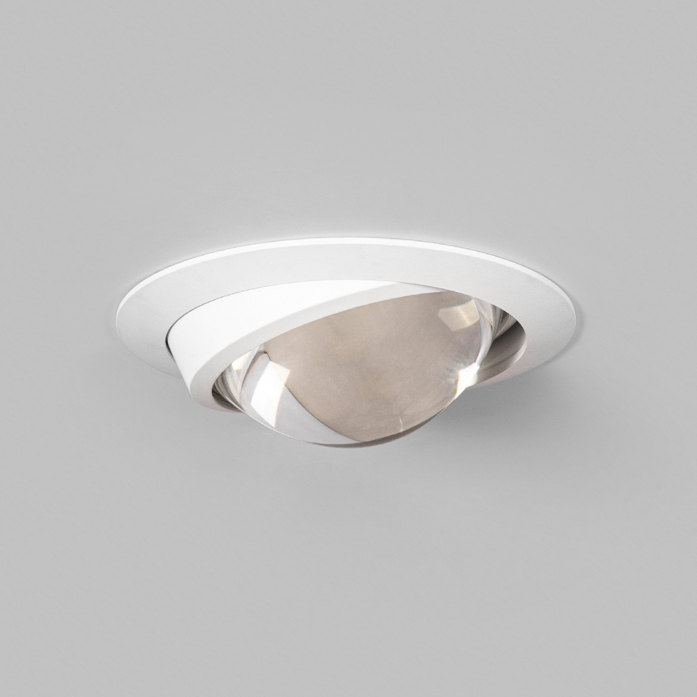 10W Adjustable Recessed Convex Lens Downlight