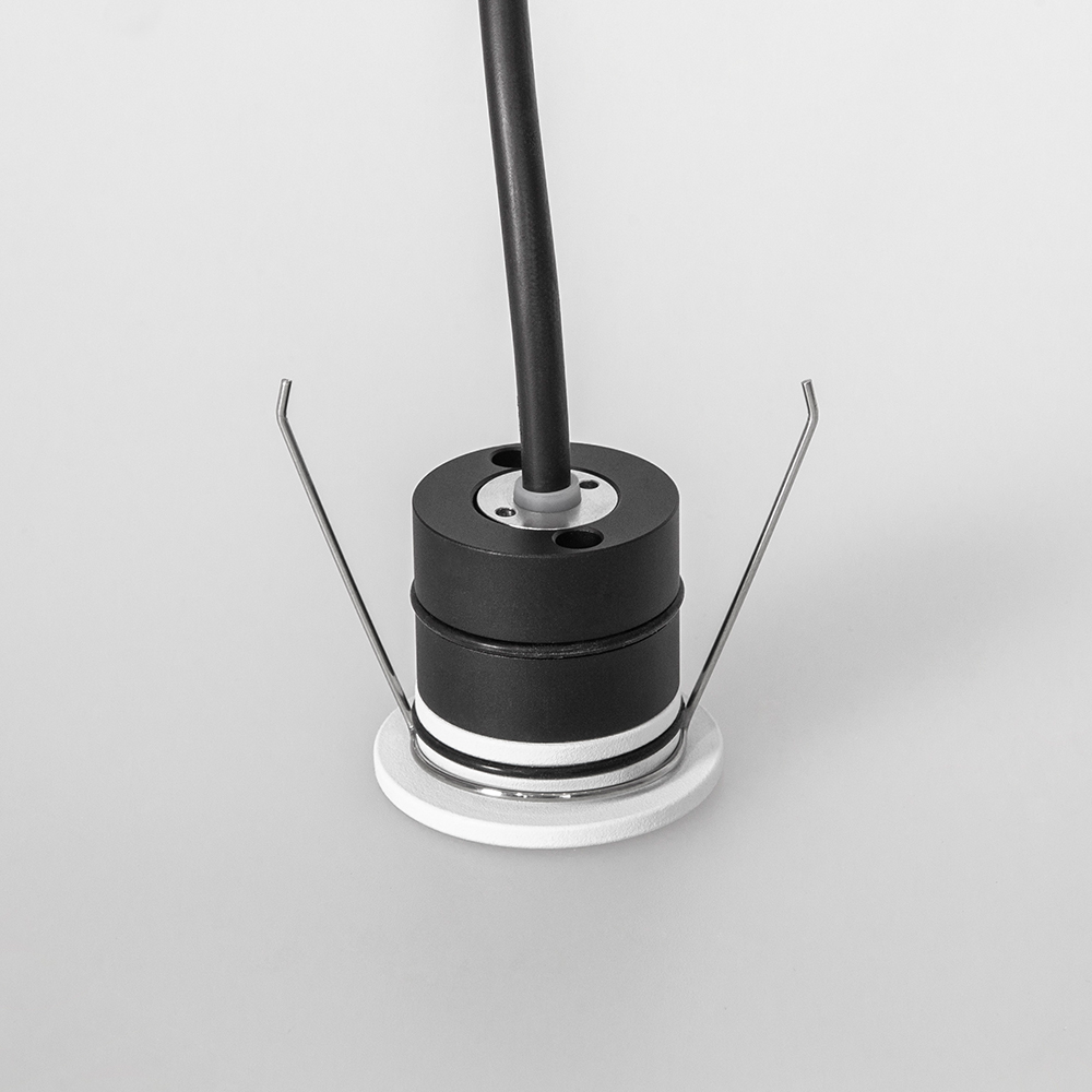 1W DC24V Pinhole Recessed Wall Step Light